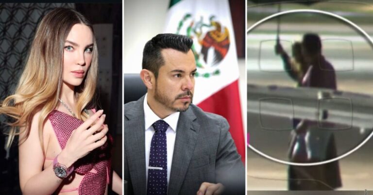 José Luis García Parra, jefe de la Oficina del Gobernador de Puebla, viaja en avión privado con Belinda
