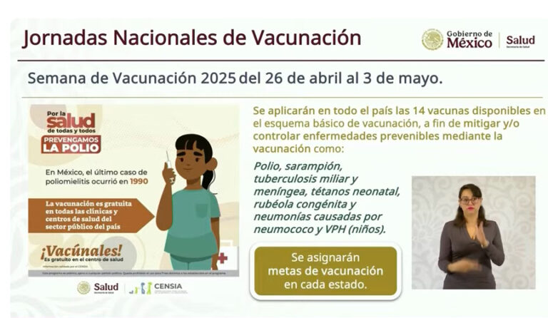 Vuelven las Semanas de Vacunación para contener Sarampión y Tosferina / Por Diana Domínguez