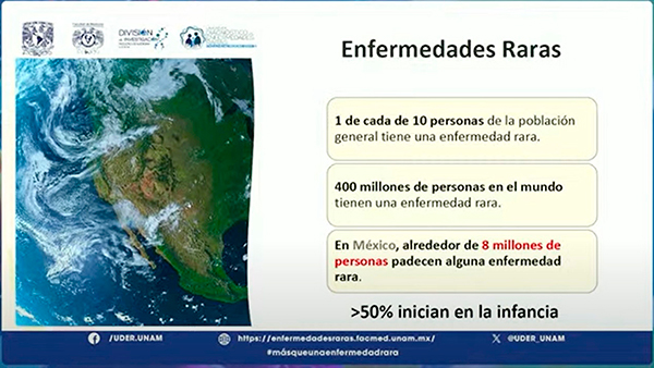 En México 80% de las enfermedades raras son de origen genético: UNAM