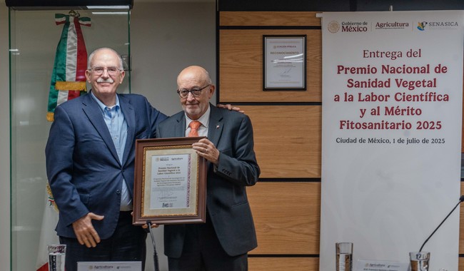 Reconocen a instituciones, investigadores y científicos con Premio Nacional de Sanidad Vegetal 2025 / Por Alicia Valverde