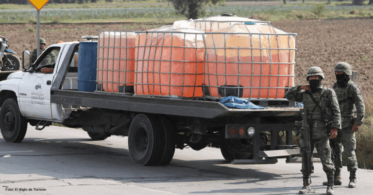 Siguen los aseguramientos de “huachicol” en México