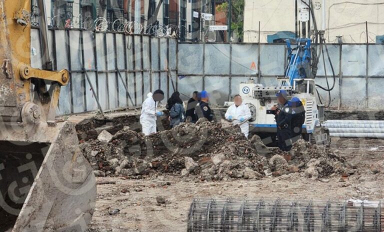 Fiscalía de Ciudad de México investiga restos óseos hallados en predio de antiguo panteón