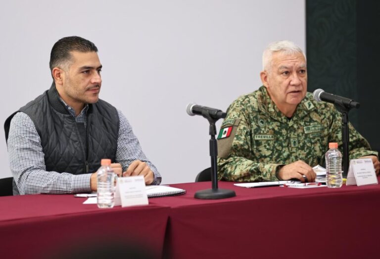 Acuerdan Federación y gobierno de Sinaloa acciones para fortalecer seguridad en la entidad
