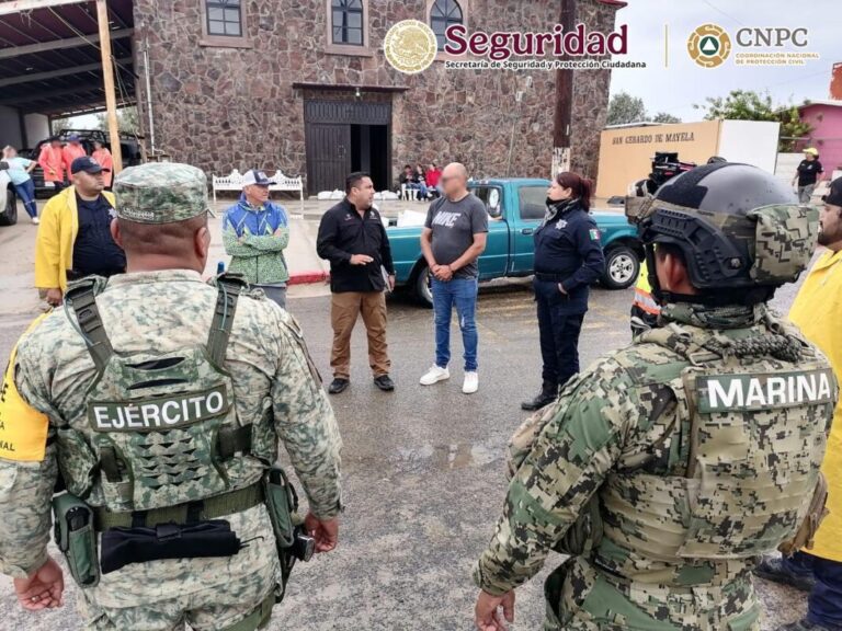 En marcha, atención a población en Baja California Sur frente al paso de “Lorena”