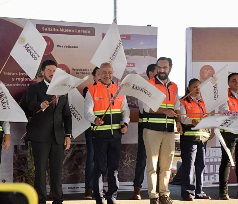 Arranca construcción del Tren del Norte