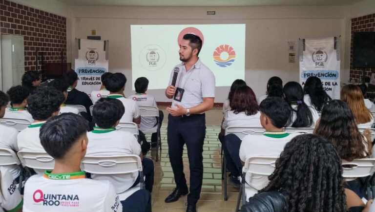 Beneficia FGE de QRoo a 64 mil personas, a través del programa “Prevención a través de la Educación”