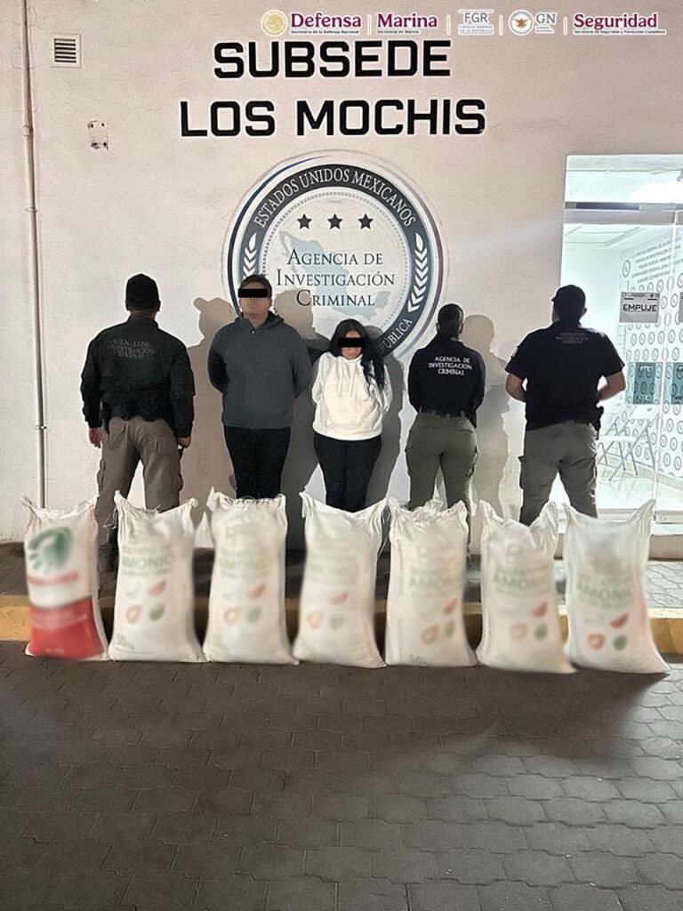 En Sinaloa, detienen a sujetos con más de 300 kilos de metanfetaminas