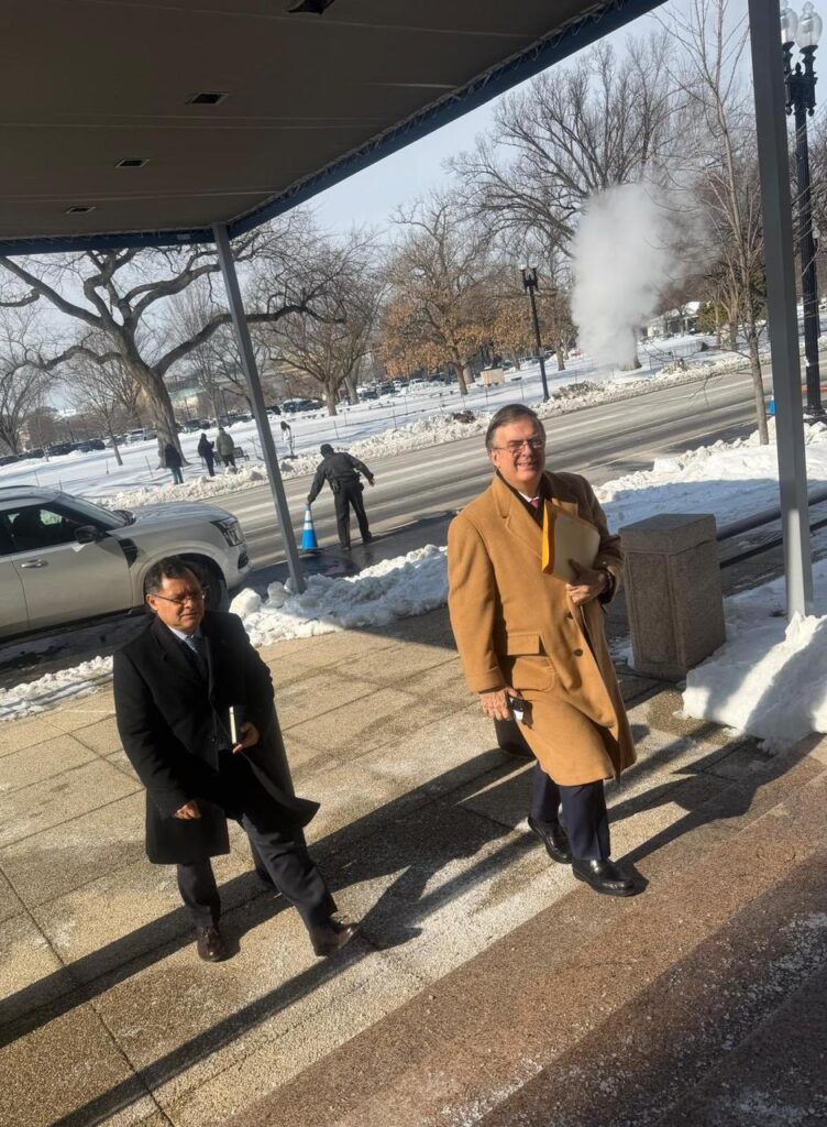 Avanza negociación comercial México – EU durante visita de Ebrard a Washington