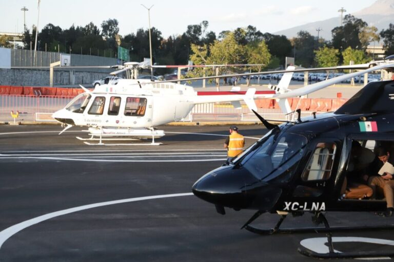 Con binomio tierra-aire gobierno estatal de Puebla fortalece seguridad