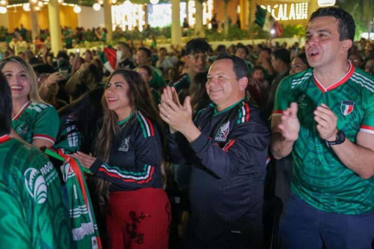 Zonas Fan reúnen a más de 11 mil personas en Yucatán durante triunfo de México