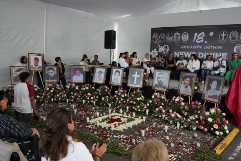 Sin autoridades resposables, gobierno de la CDMX se atrevió a conmemorar aniversario luctuoso del caso New Divine