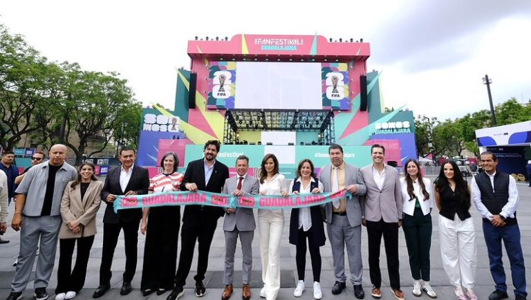 Inauguran Fan Fest de Guadalajara