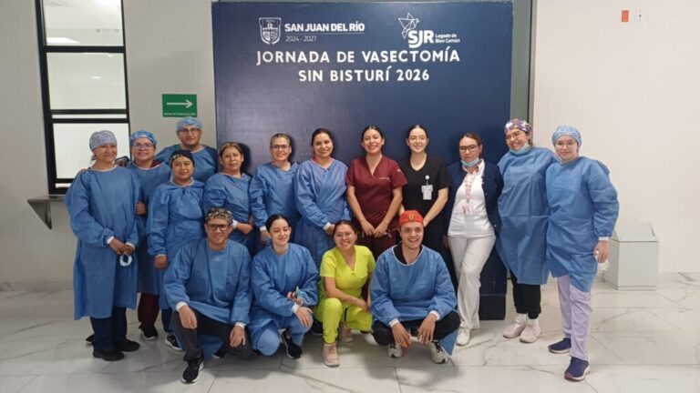 Realizan jornada de vasectomía sin bisturí en San Juan del Río