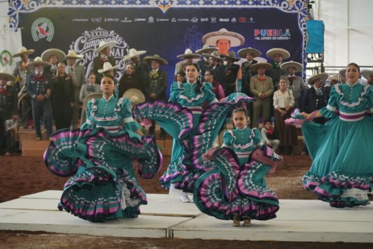 Campeonato Nacional Infantil, Juvenil y de Escaramuzas fortalece turismo en Puebla