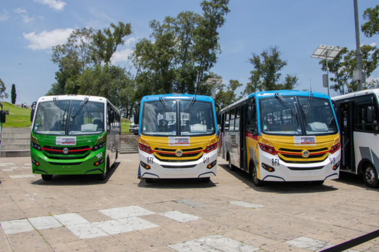Avanza modernización del transporte público en Puebla