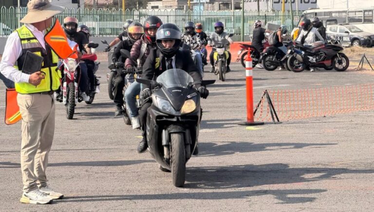 Realiza Gobierno del EdoMéx más de 128 mil evaluaciones a motociclistas para incrementar su seguridad al conducir