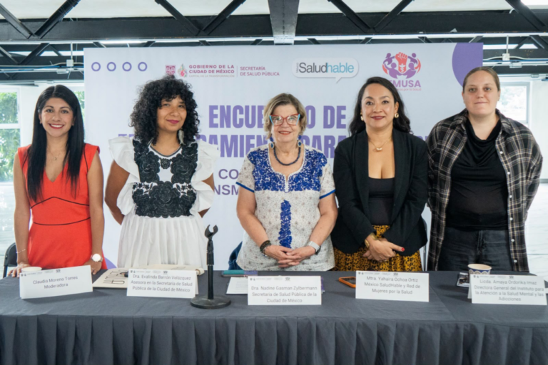 Sociedad civil y autoridades impulsan agenda de salud con perspectiva de género
