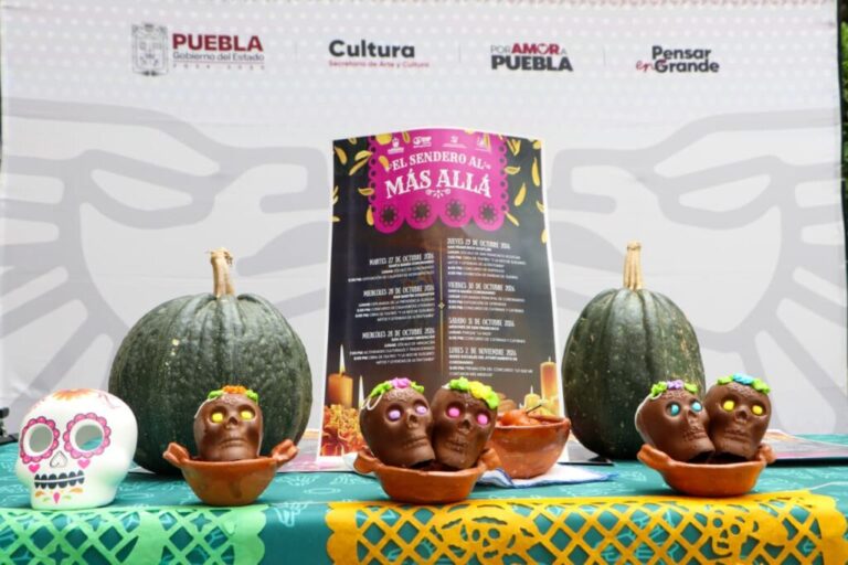 Coronango, Puebla, alista Festival “El sendero al más allá” por Día de Muertos
